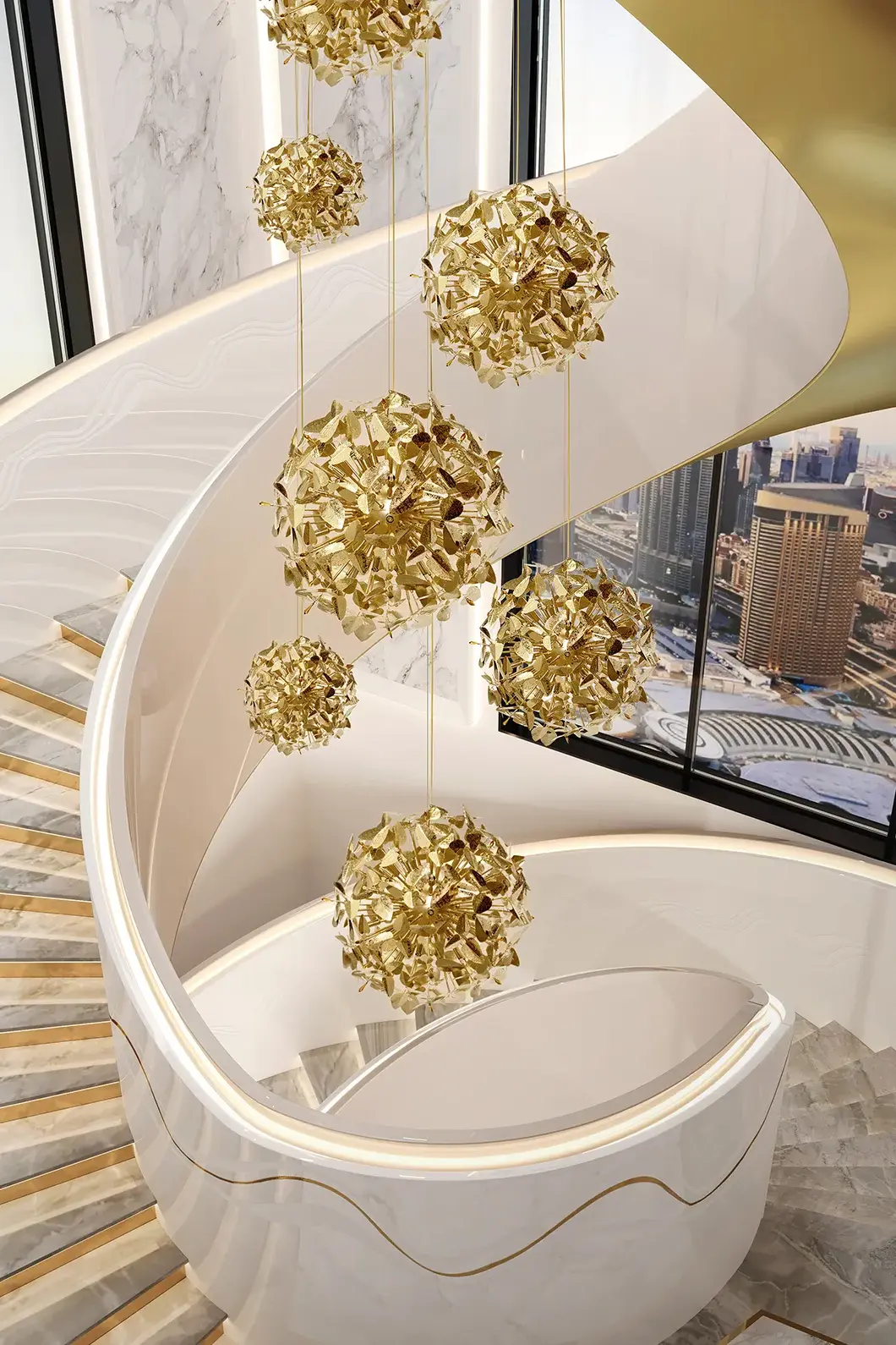 Royal Charm Globe Suspension - 1