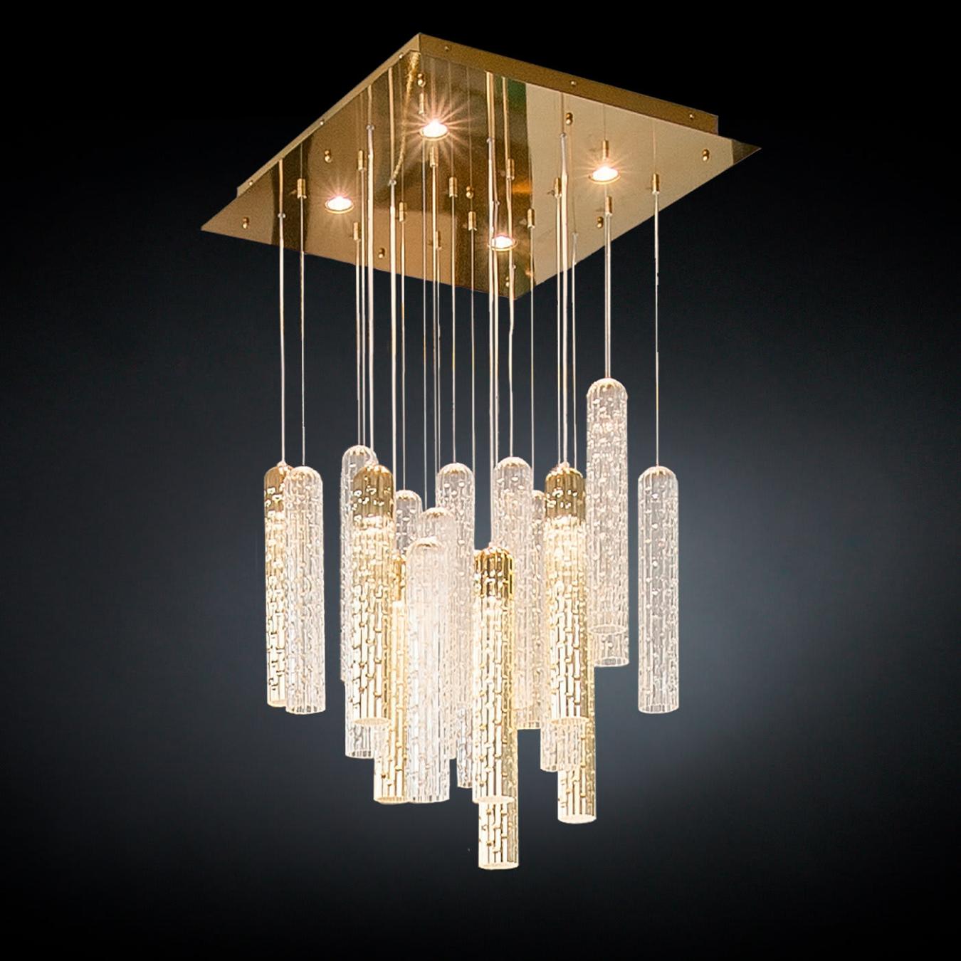 New Pipe Italian Chandelier