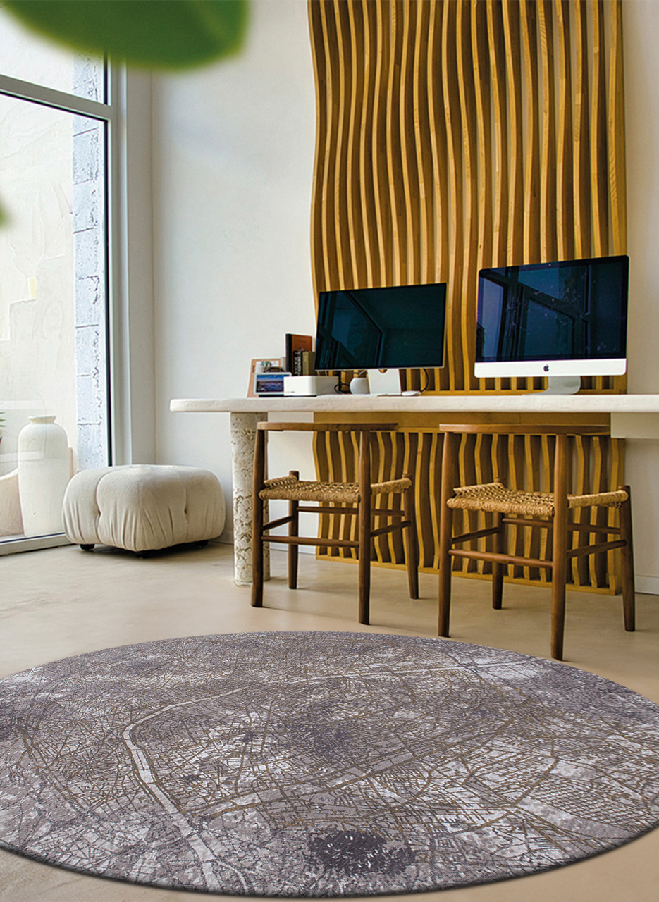 سجادة دائرية «سبايس تريب» | المقاس: Ø 240 cm سجادة دائرية «سبايس تريب» | المقاس: Ø 240 cm