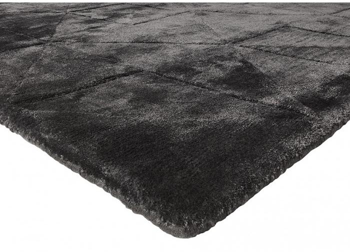 Triangles Anthracite Rug | Size: 200 × 300 cm