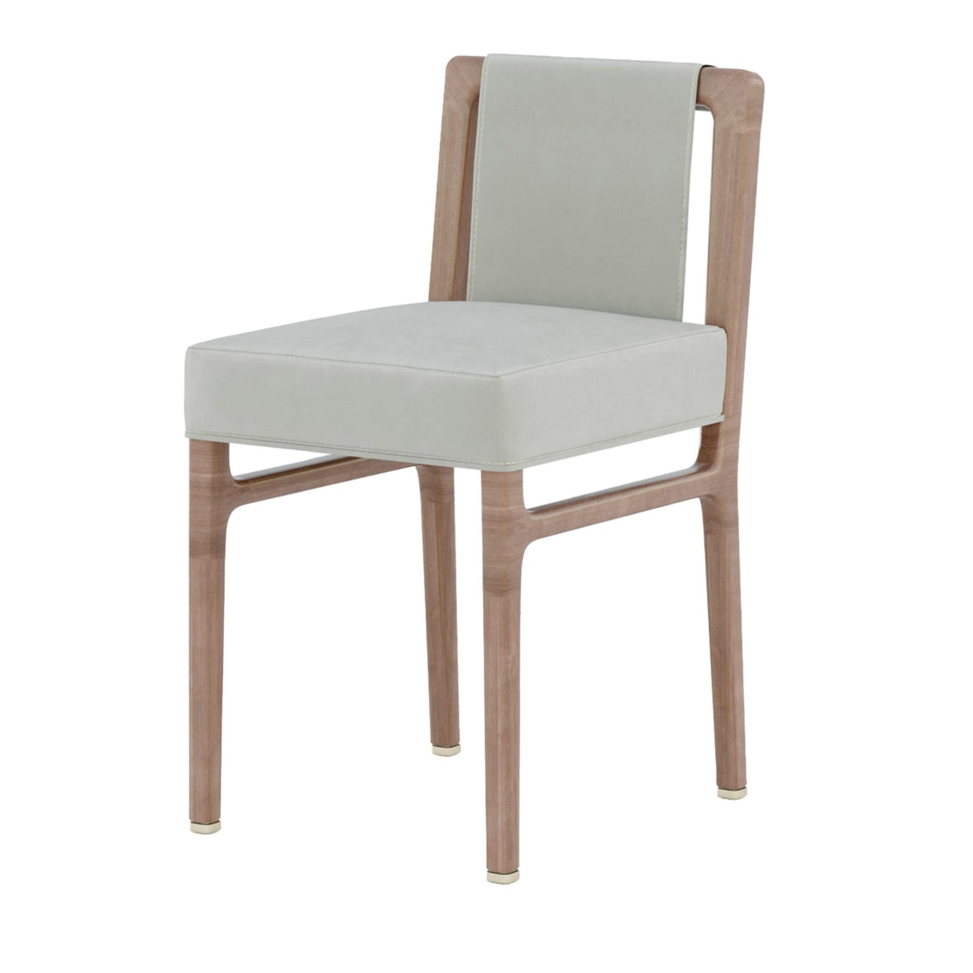 Amerigo Chair | Configuration: Without Armrests | Upholstery: Leather