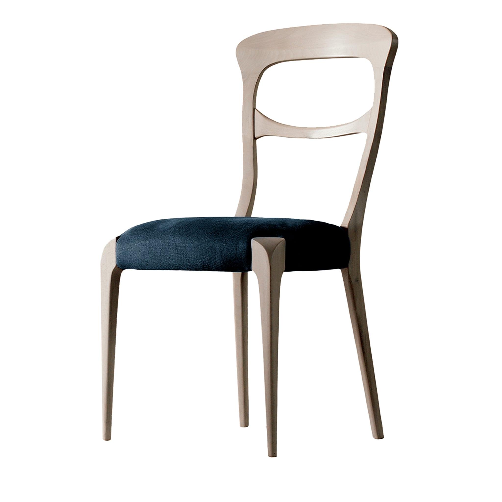 Capotavola Grey Walnut Chair | Color: Velvet G075 129