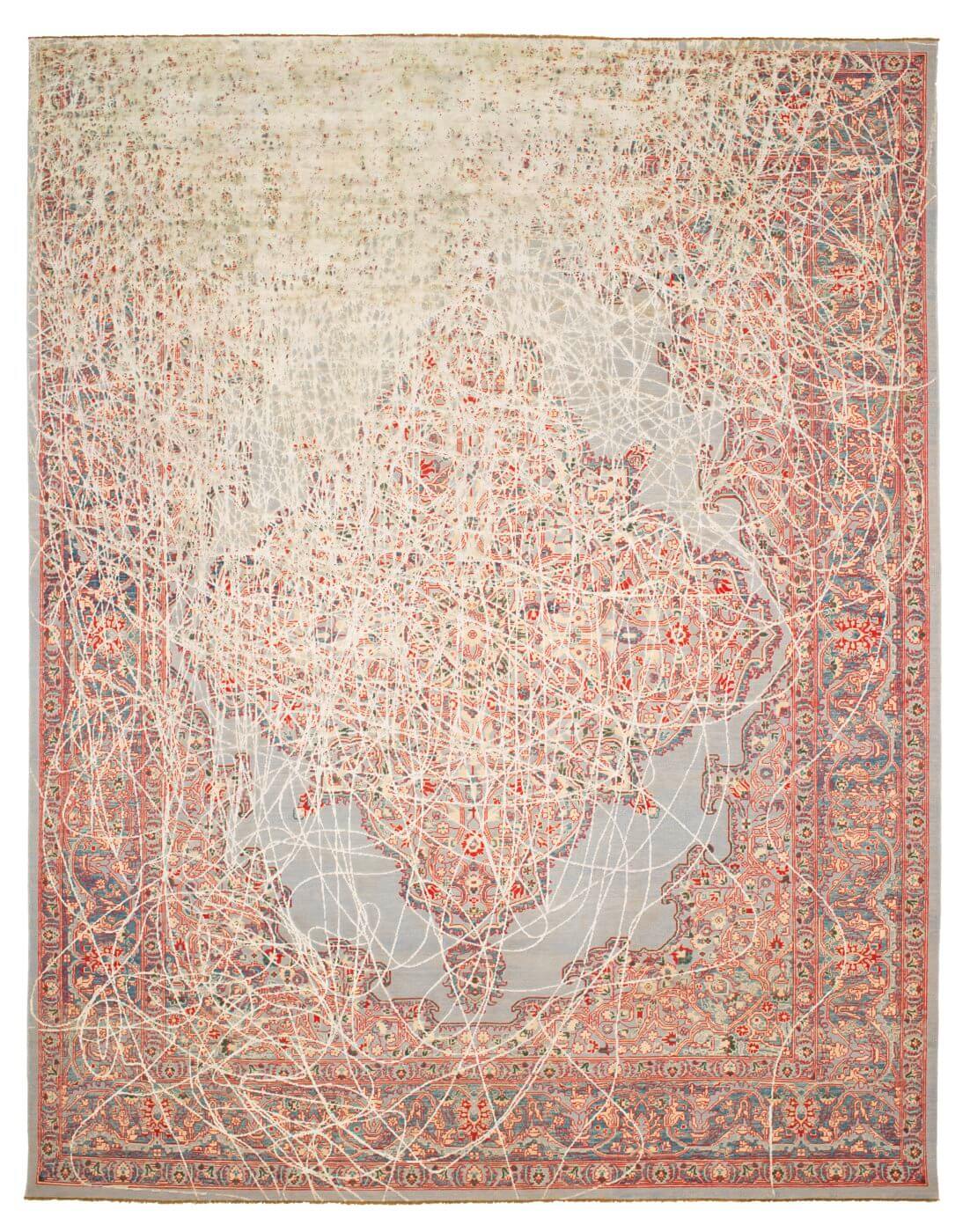 Tabriz Fashion Tohuwabohu Silk Rug | Size: 200 × 300 cm