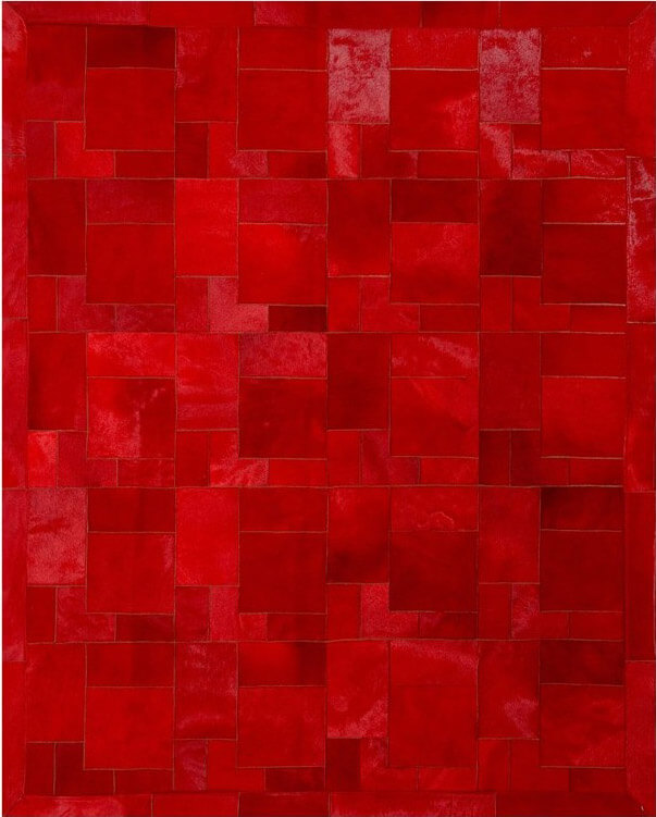 سجادة «بازل» من جلد البقر | المقاس: 180 × 260 cm