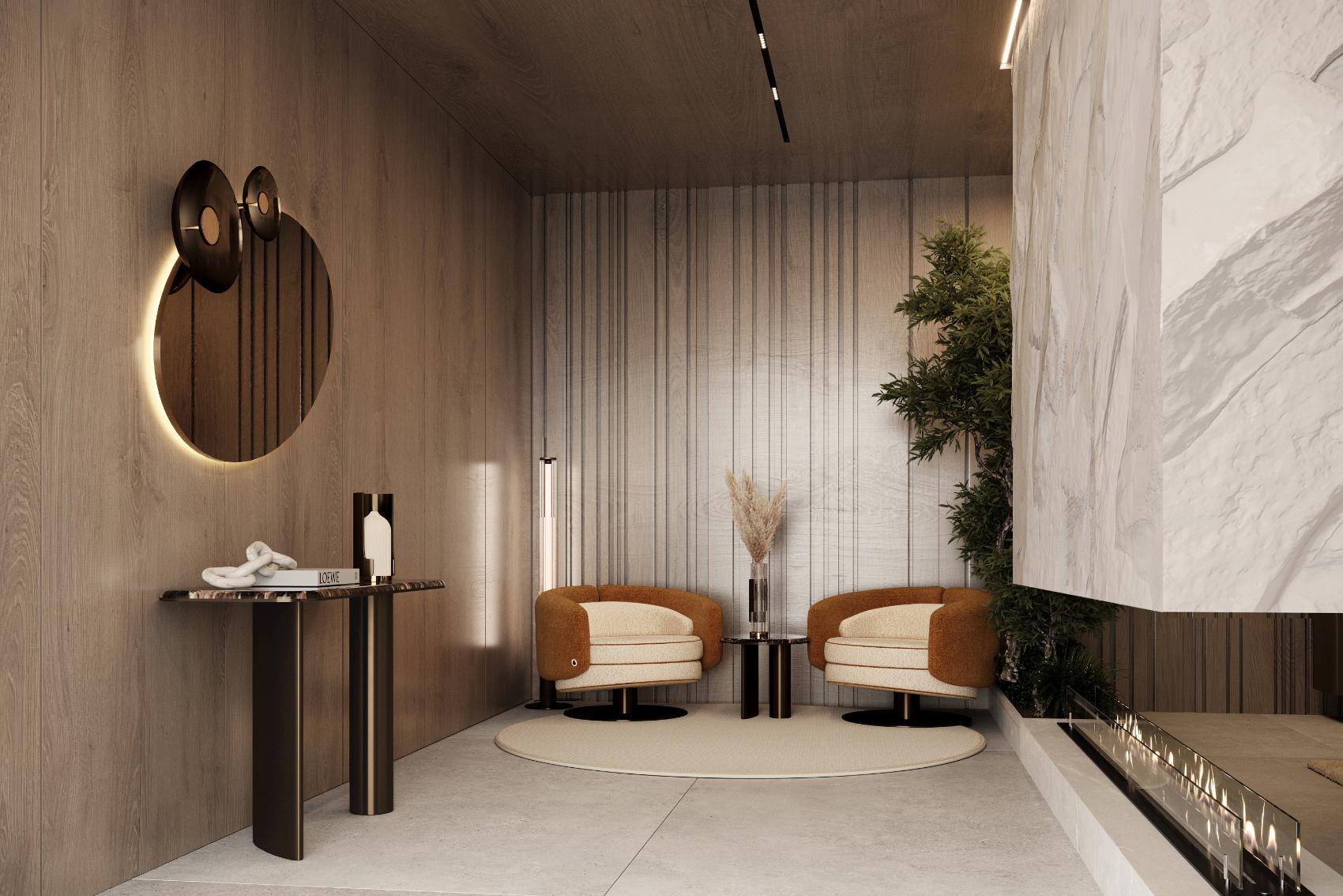 Bon Ton Marble Console