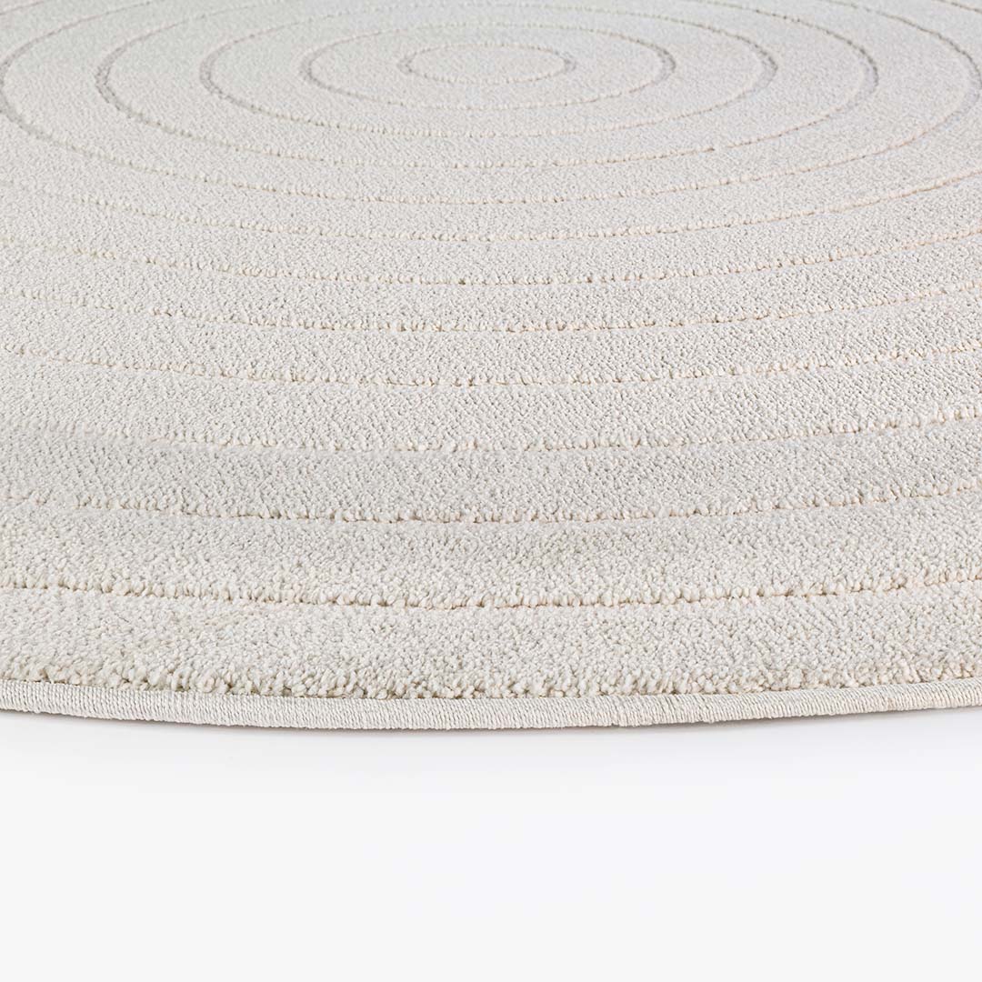 Cortina Sfera Ivory Round Rug