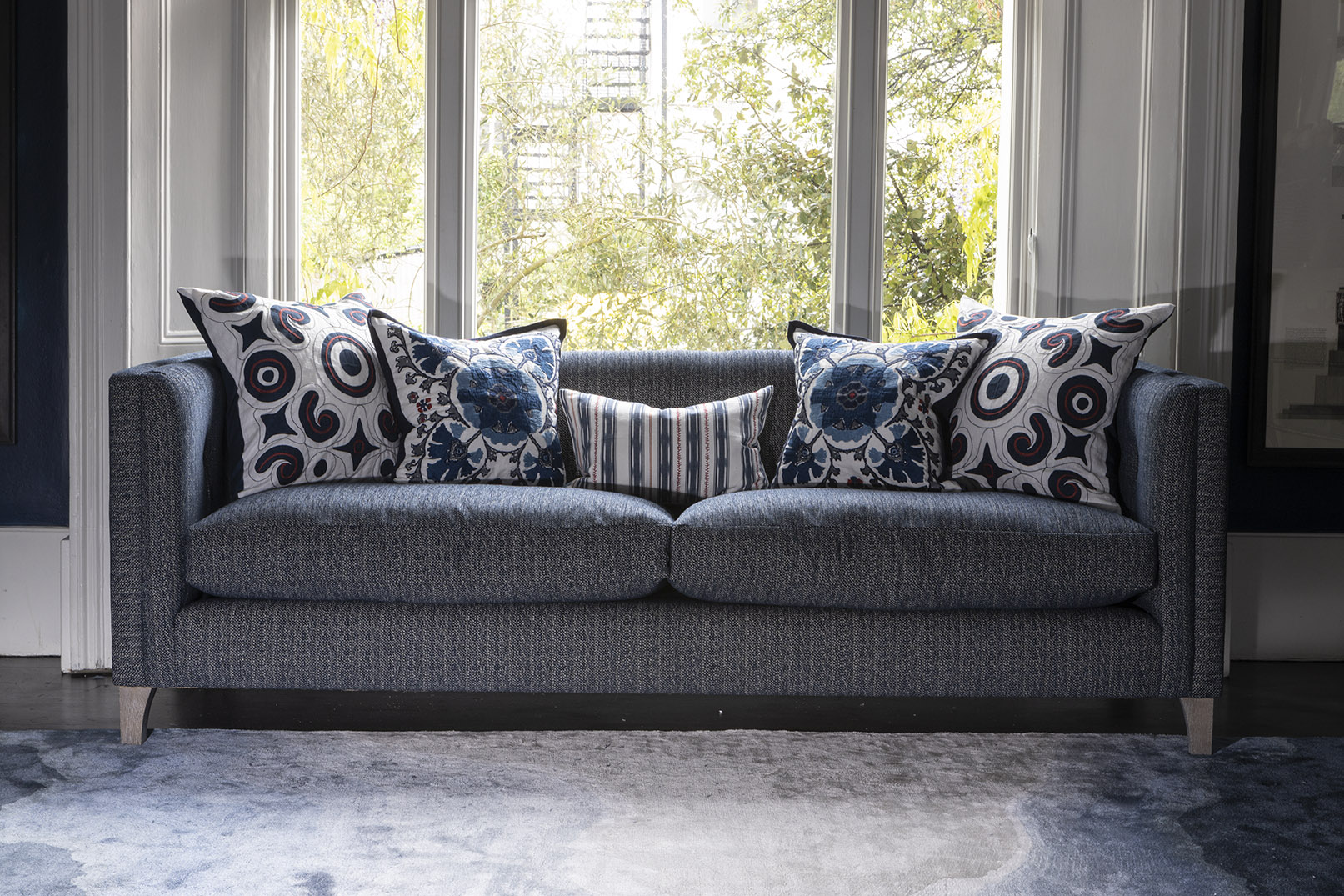 Alexi Indigo Cushion