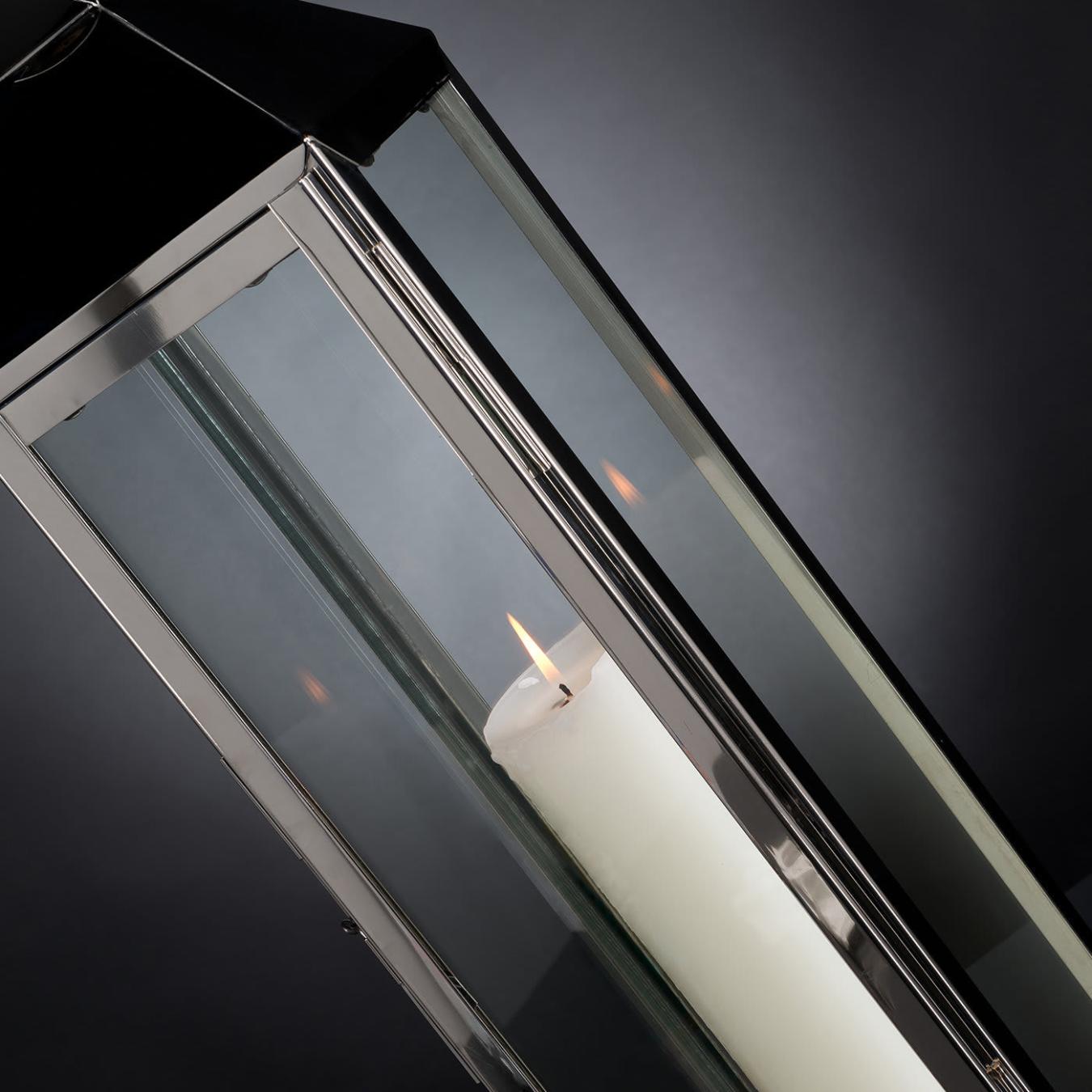 Pyramid Medium Outdoor Lantern Italian Design