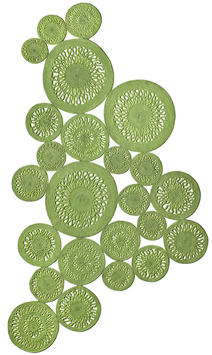 Rope Indoor/Outdoor Green Rug