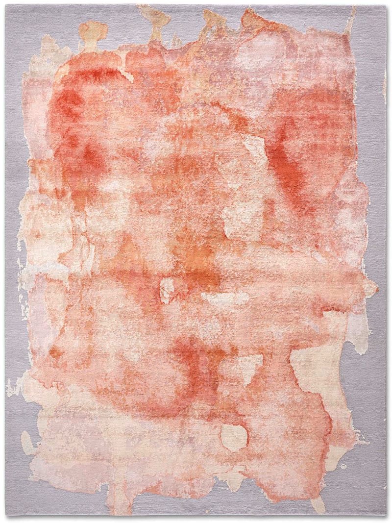 Mono Rose Rug