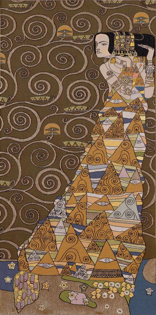 سجادة جدارية «سيدة من كليمت» | المقاس: 50 × 100 cm