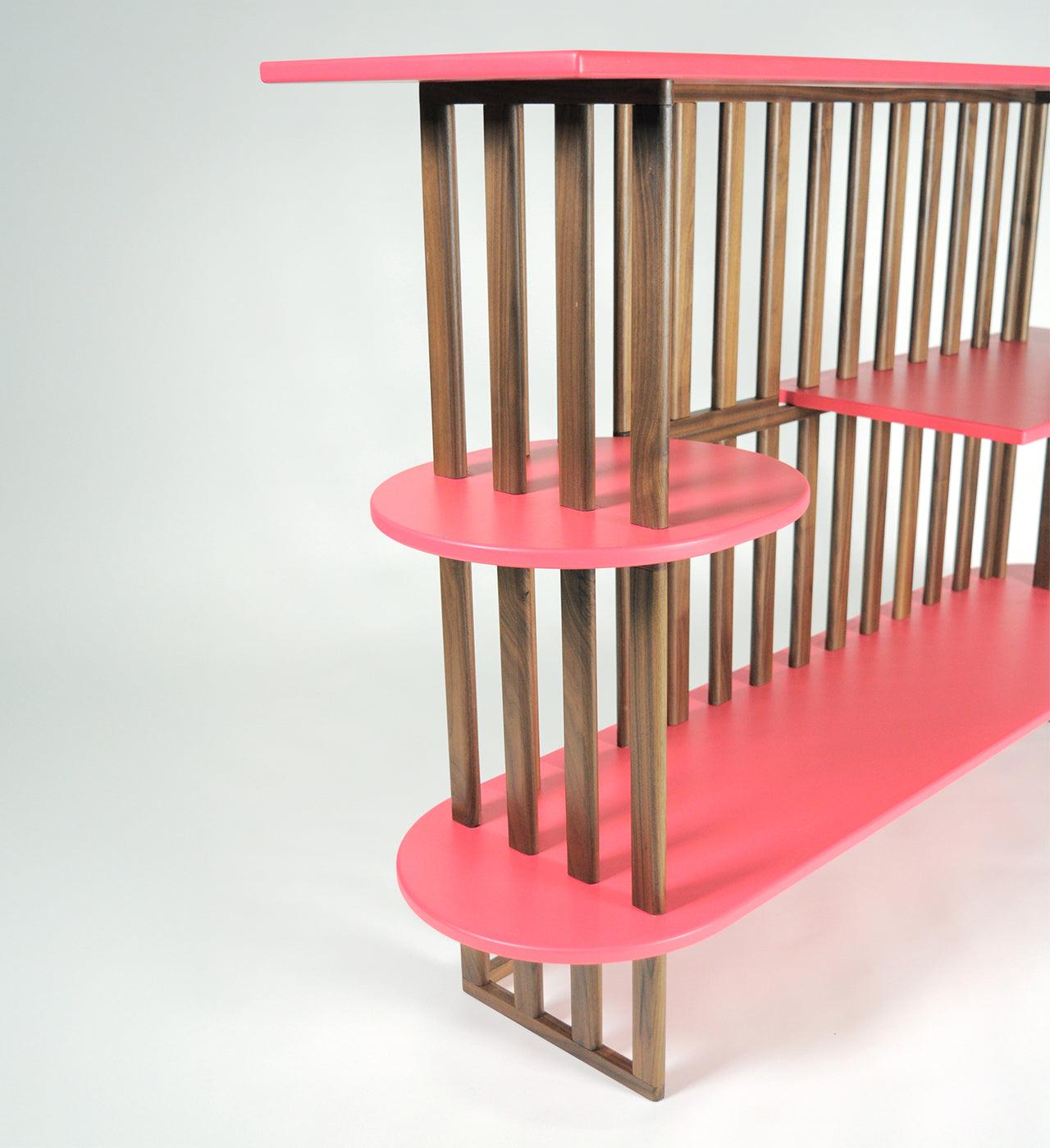 Pink Bookcase