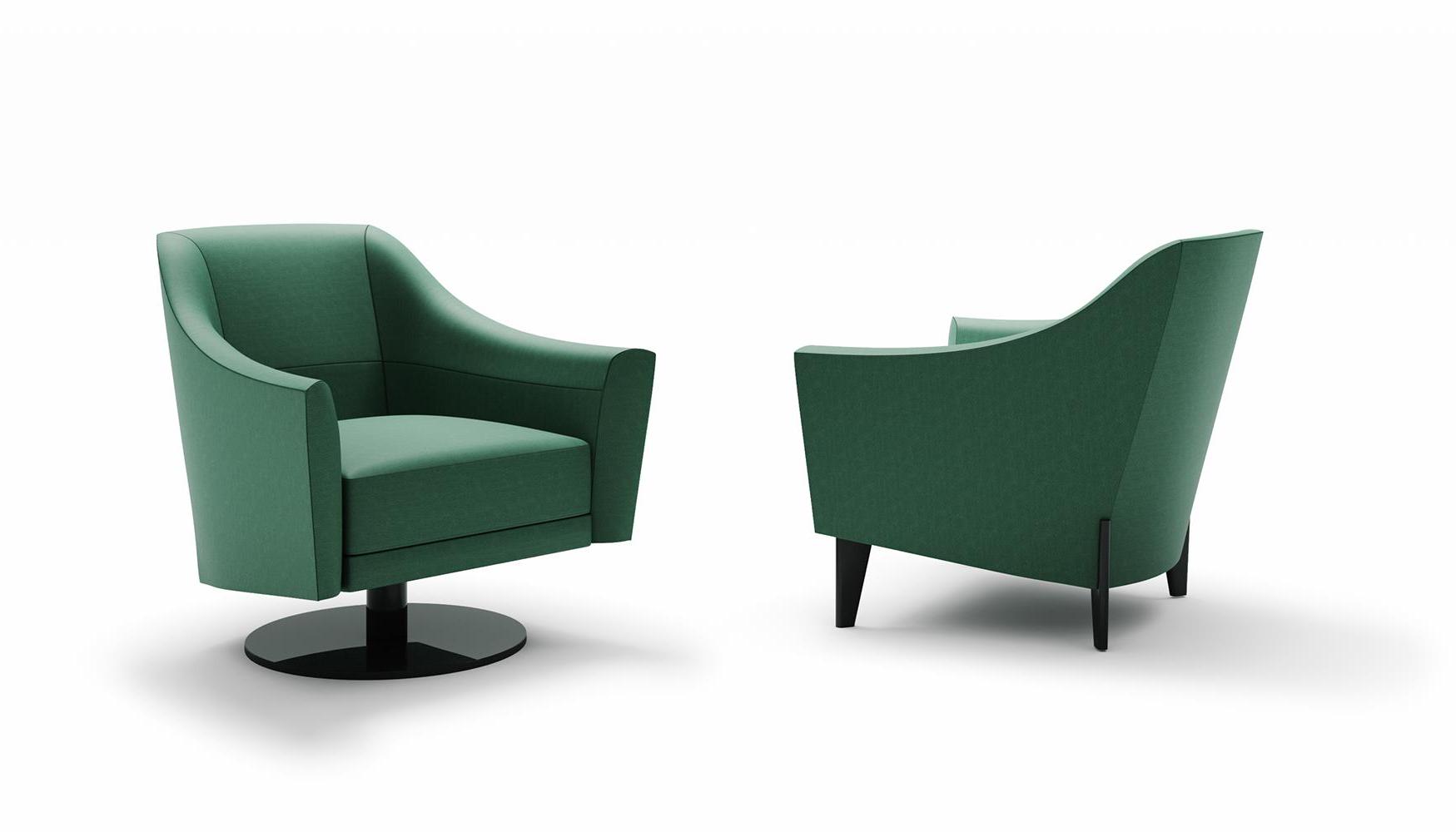 Taylor Armchair | Configuration: Metal Feet
