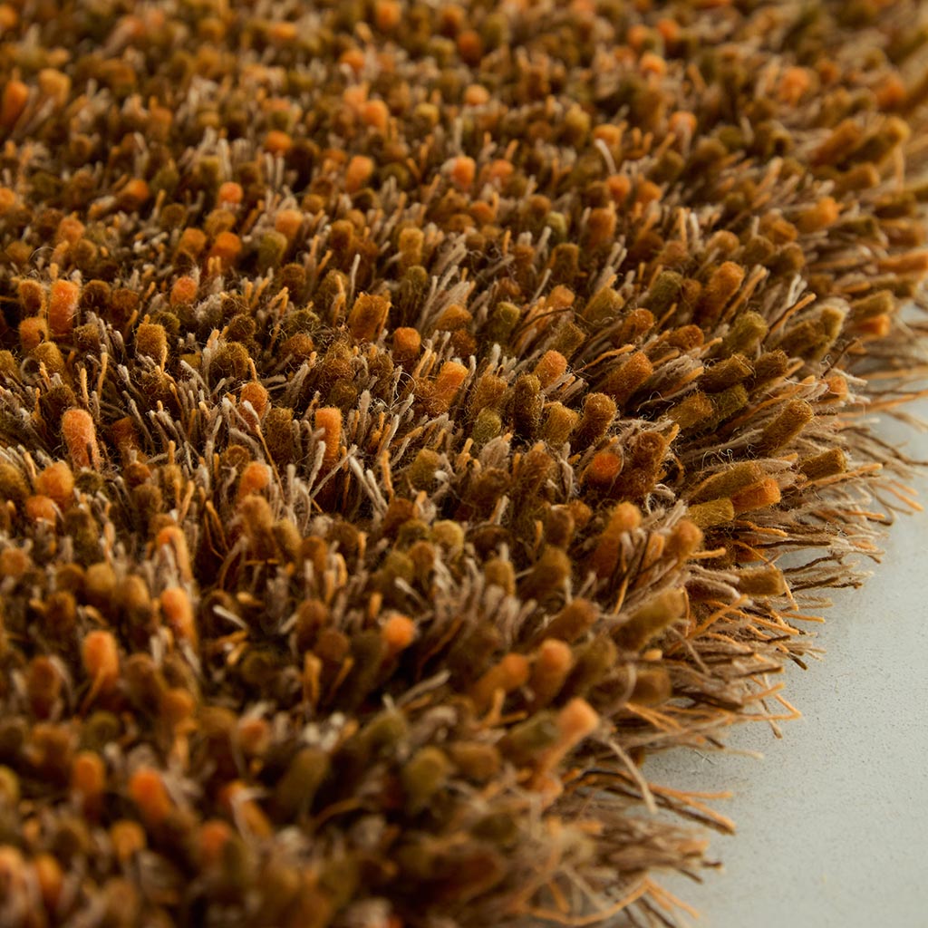 Sprout Burnt Tangerine Luxe Rug | Size: 170 × 240 cm