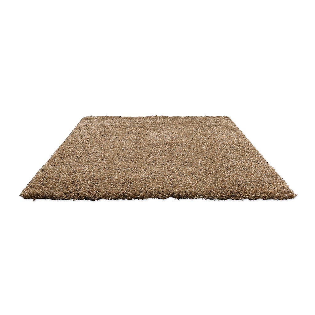 Sprout Feather Coat Luxe Rug | Size: 140 × 200 cm