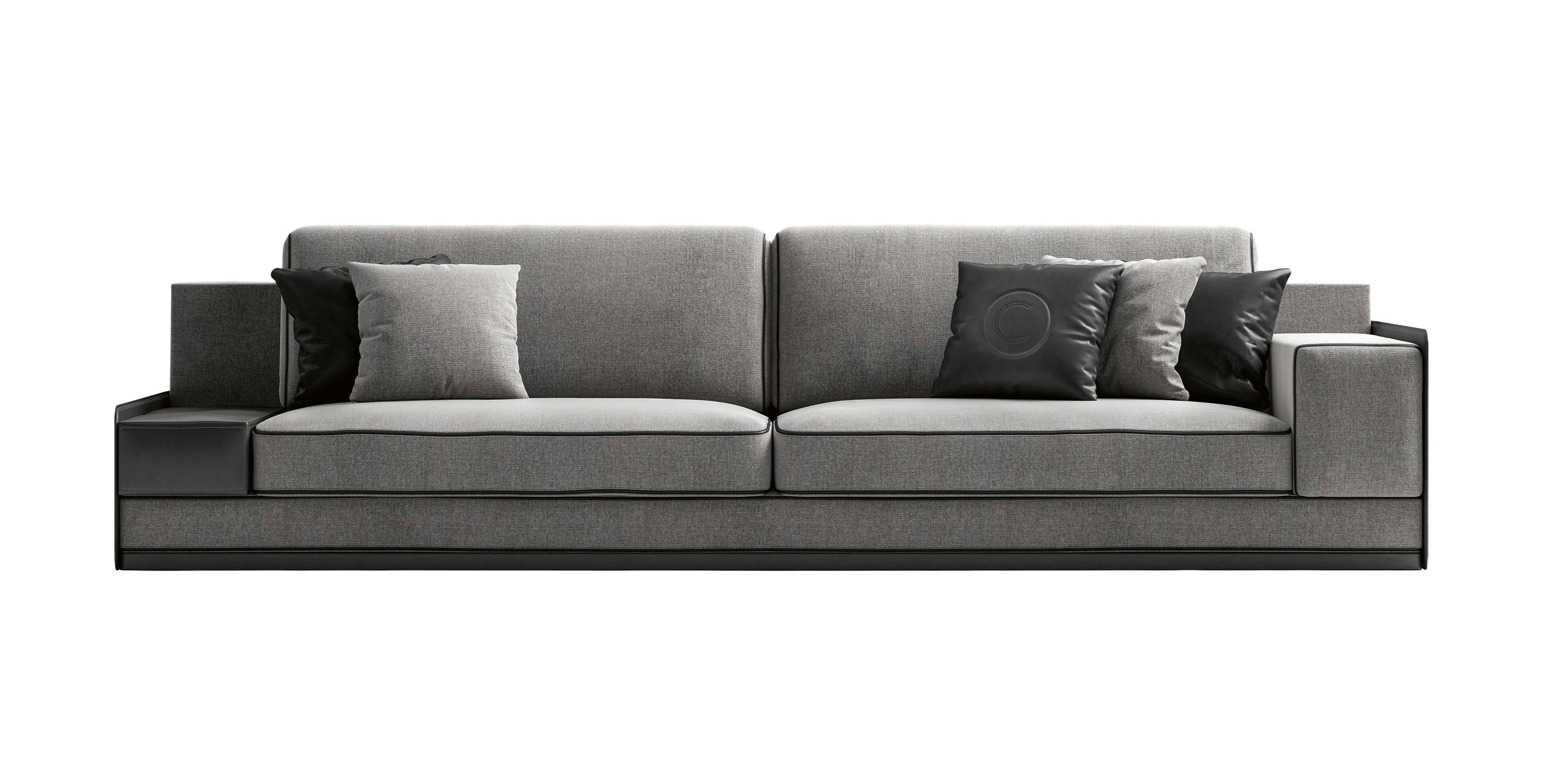 أريكة إيطالية حديثة | الأبعاد: W 260 cm