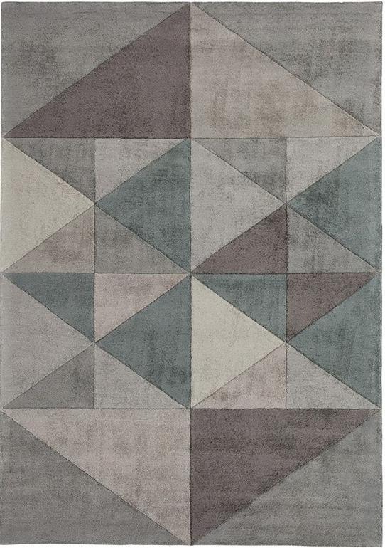 Triangles Multi Hand-Tufted Rug | Size: 250 × 300 cm
