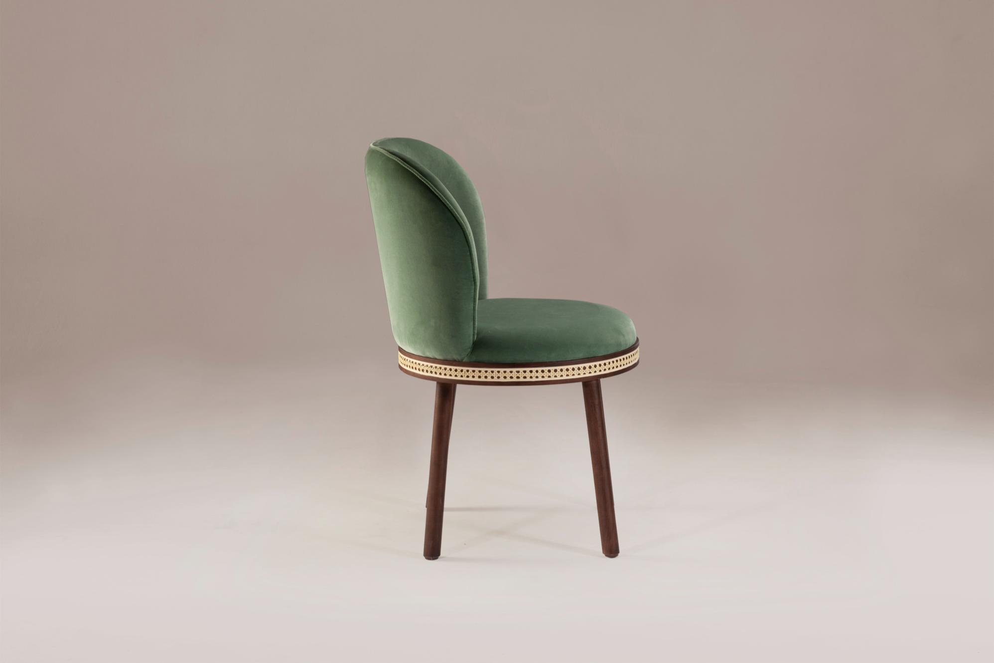 Alma Modern Green Chair