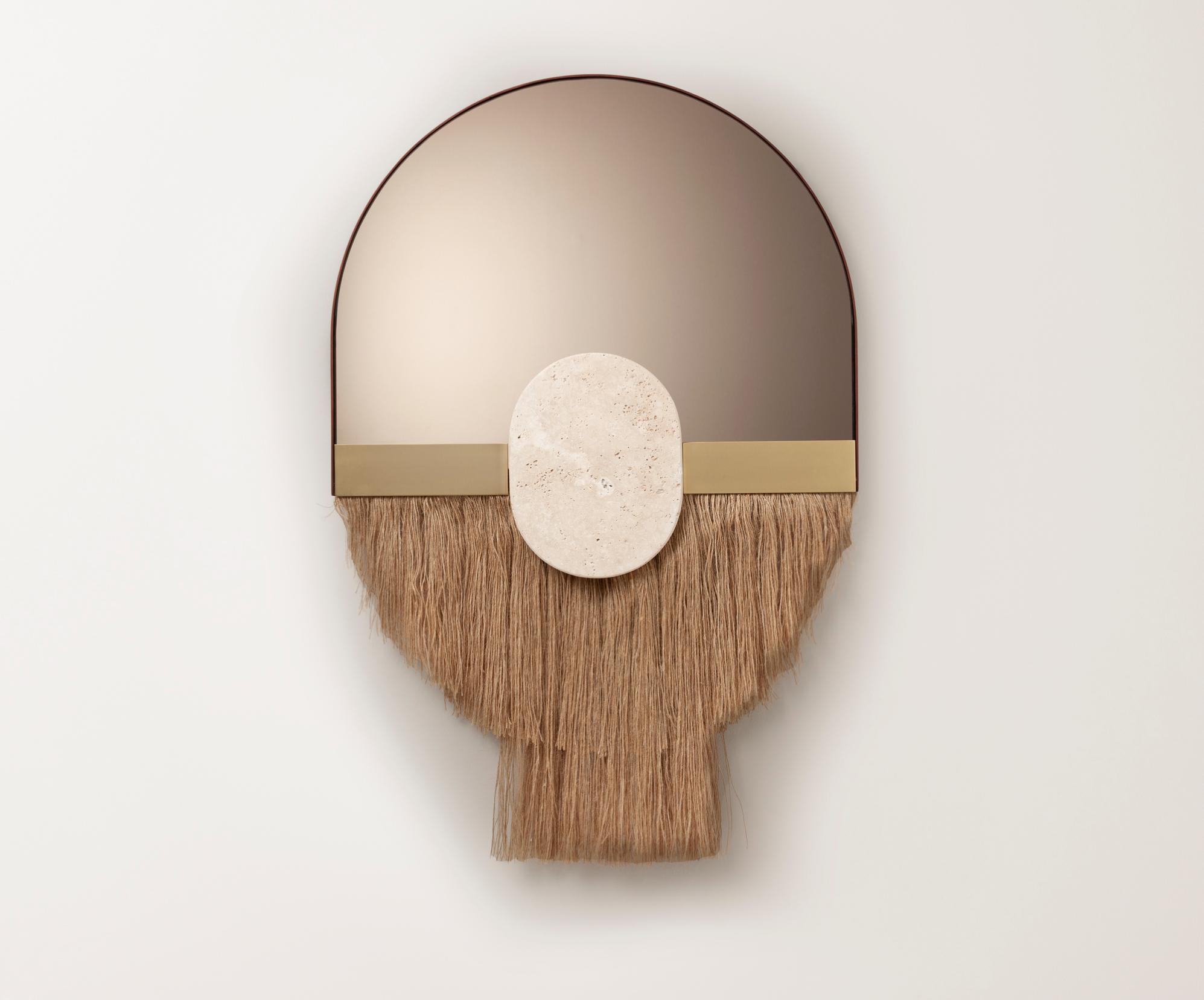 Souk Ecru Latte Mirror