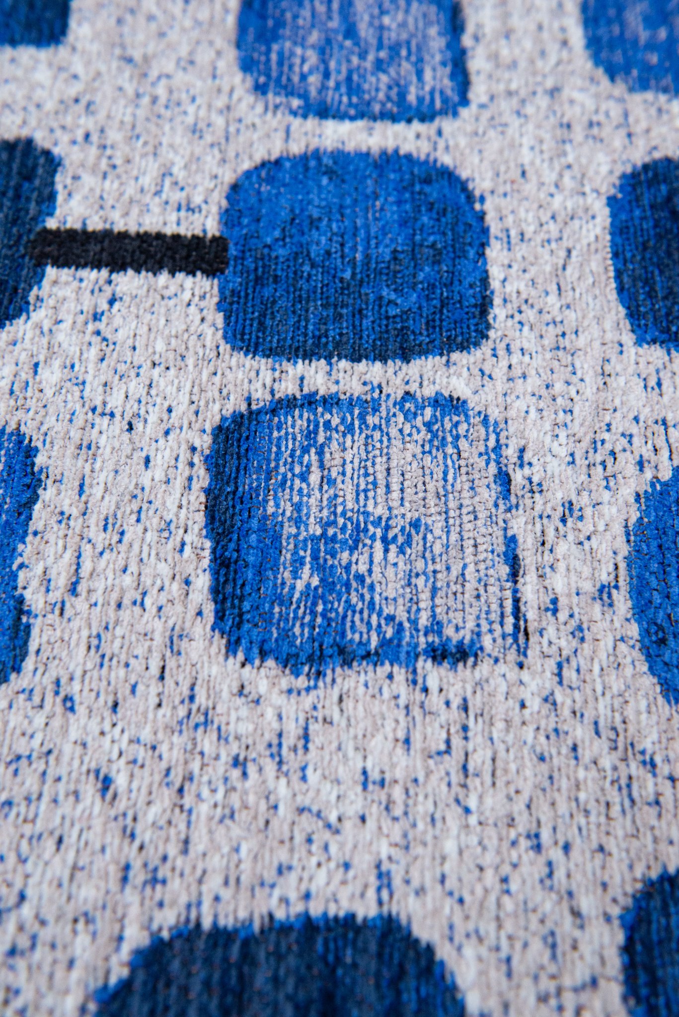 Amparo Blues Rug | Size: 80 × 150 cm