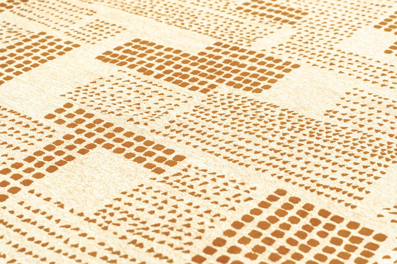 Zen Garden Dried Banana Belgian Designer Rug