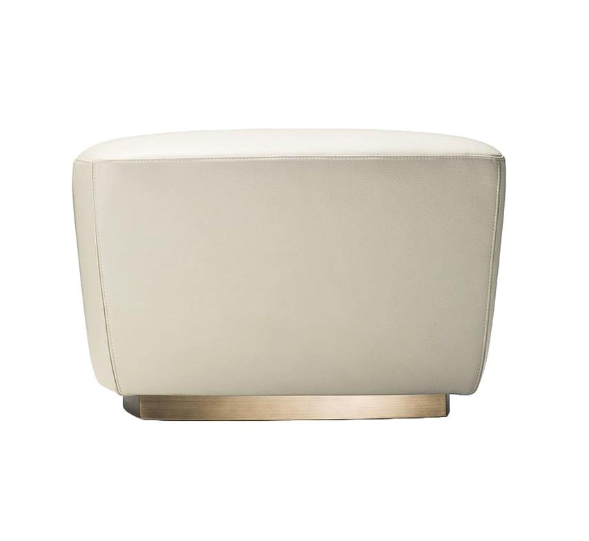 Bronze Base Pouff