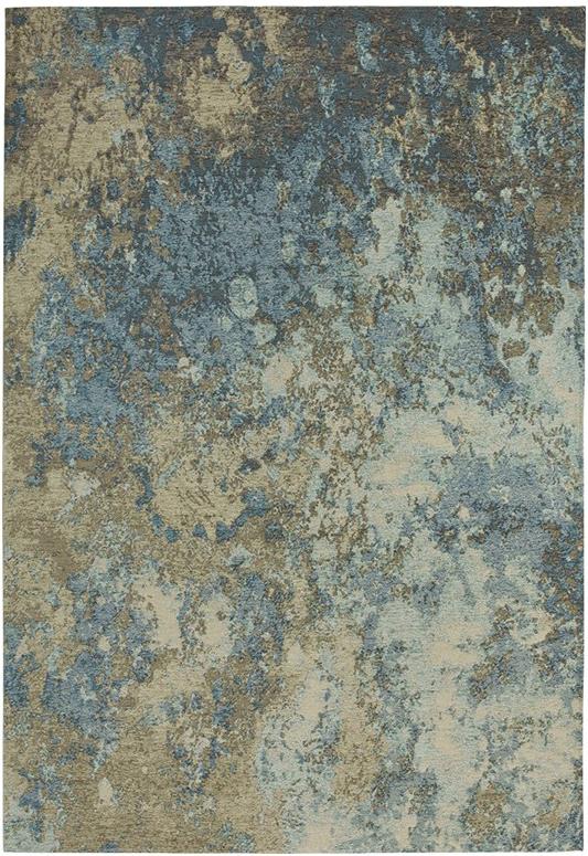 Deco Abstract Green & Blue Rug | Size: 200 × 285 cm