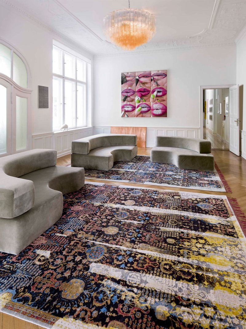 Block Rug | Size: 183 × 274 cm