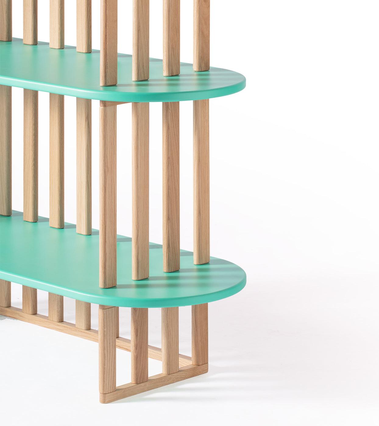 Green Bookcase