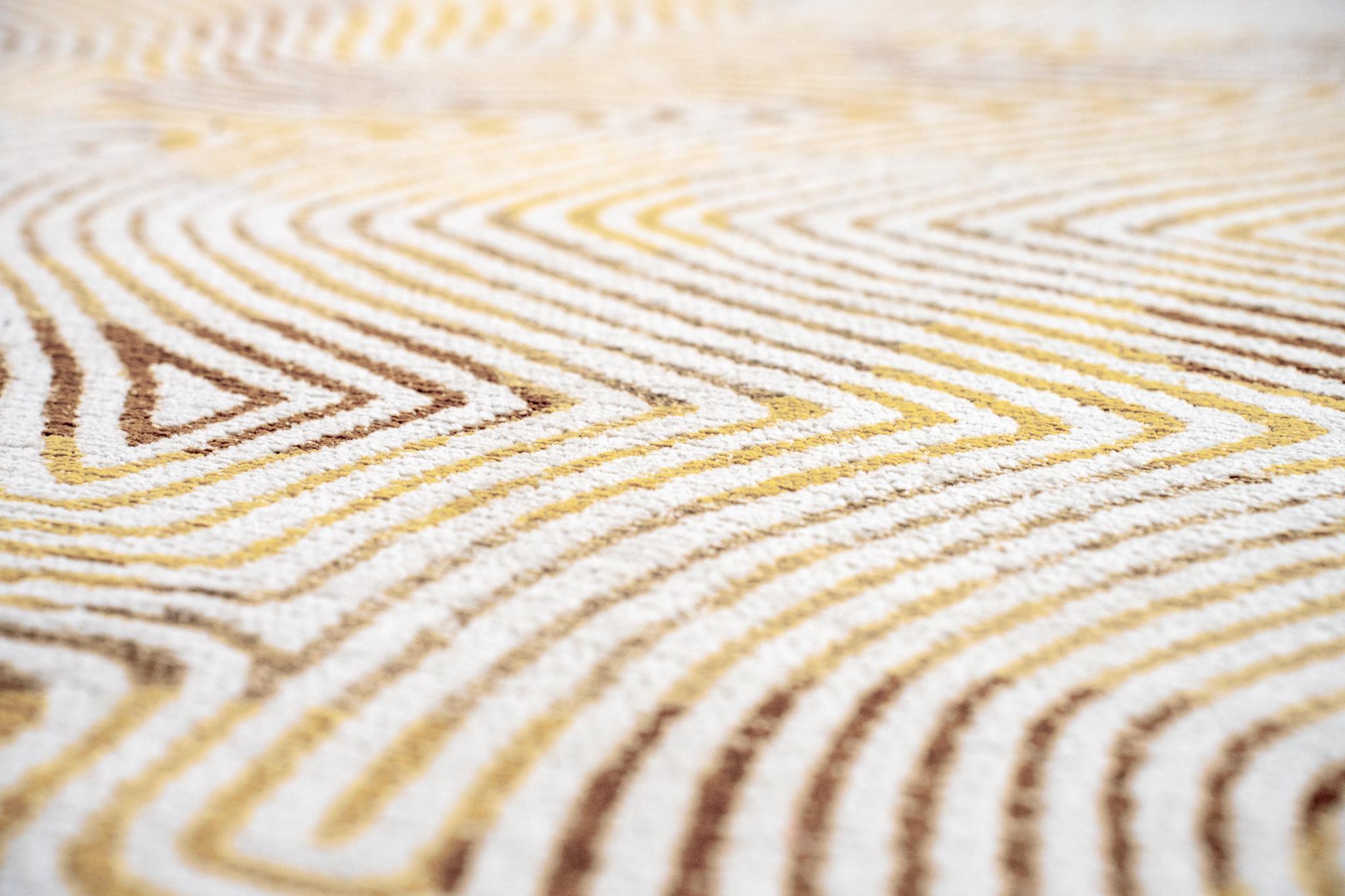 Yellow Hippy Rug | Size: 240 × 340 cm