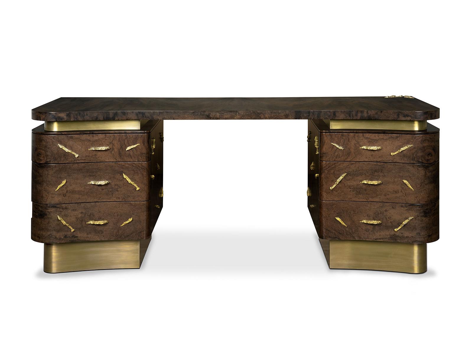 Designer Wood Desk