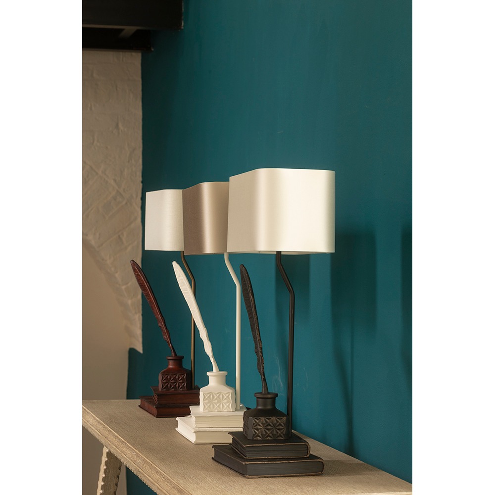 Tom Leather Finish Table Lamp