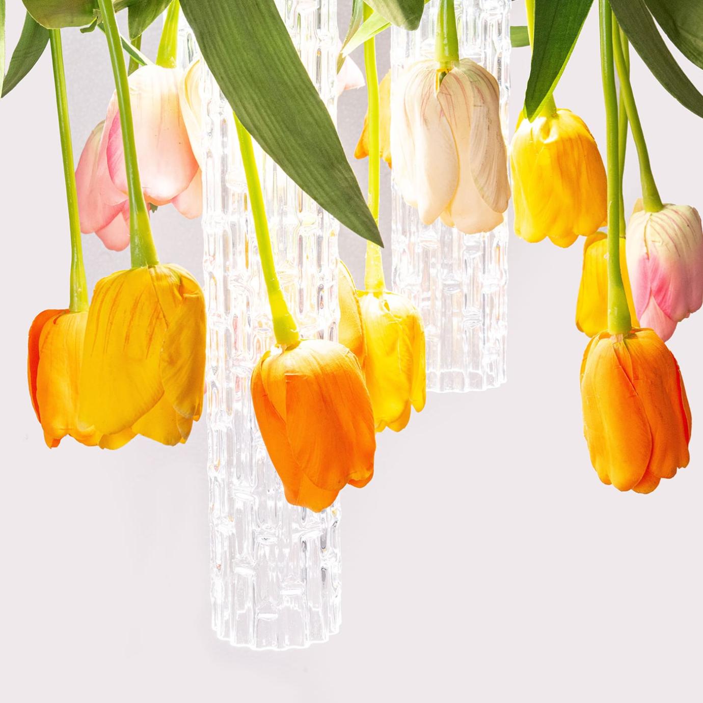 Tulip Round Italian Chandelier