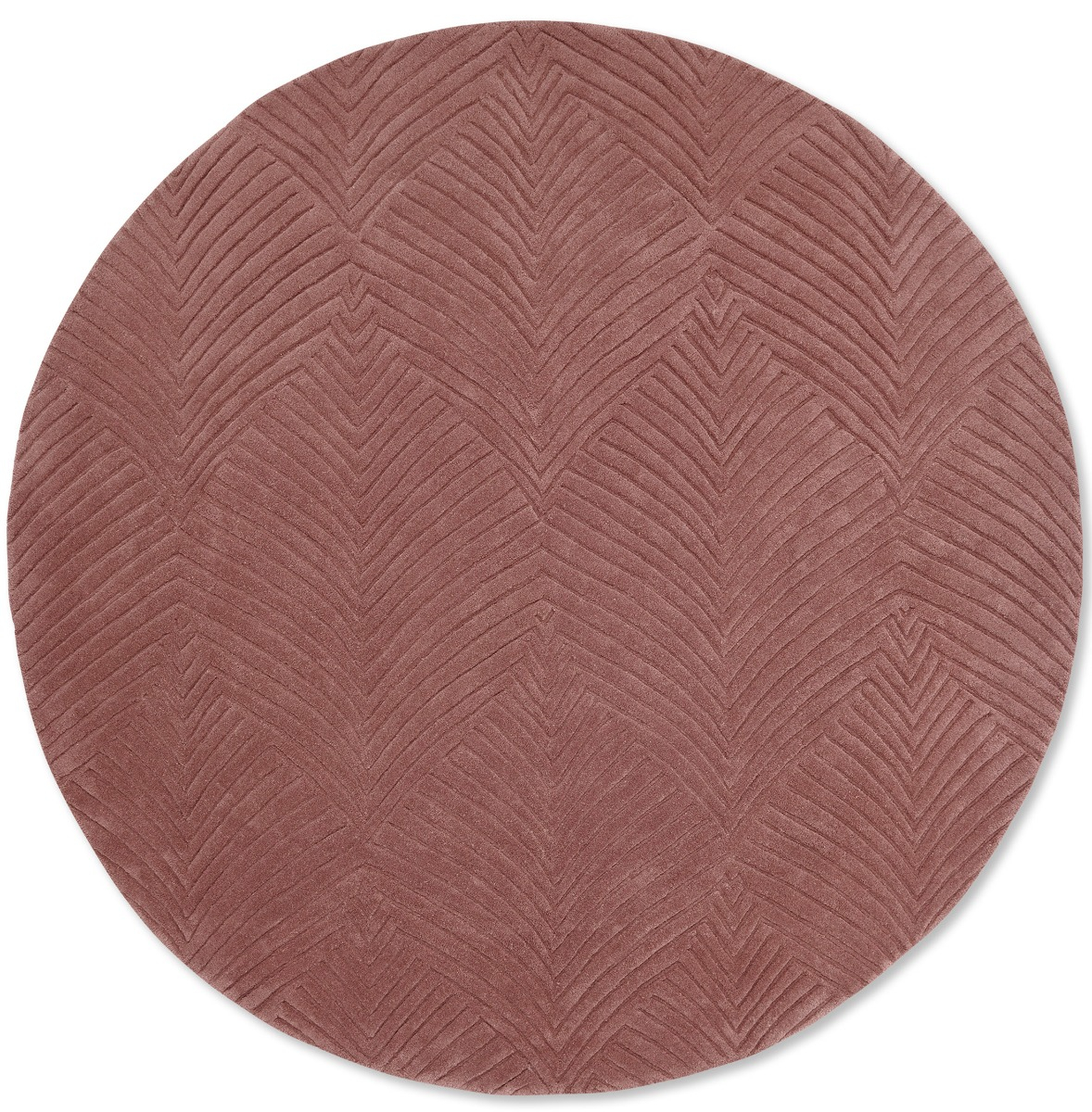 Folia Mink Rug | Size: Ø 200 cm