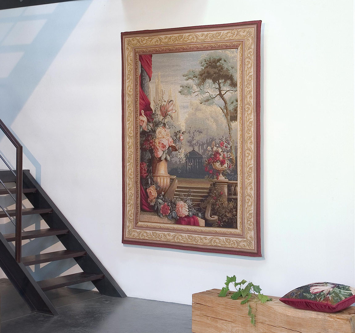 Bouquet and Garden Tapestry | Size: 110 × 150 cm