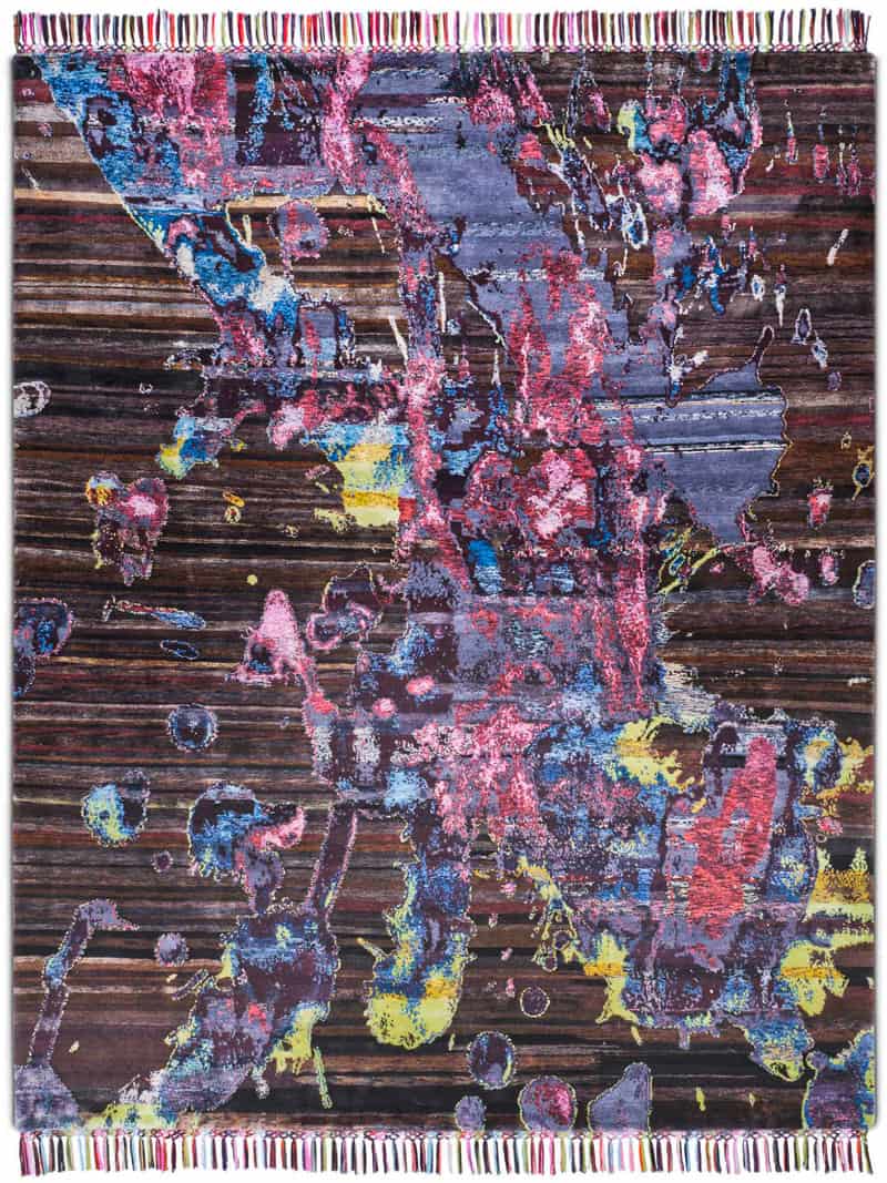 سجادة «إيكو» يدوية الصنع | المقاس: 140 × 210 cm