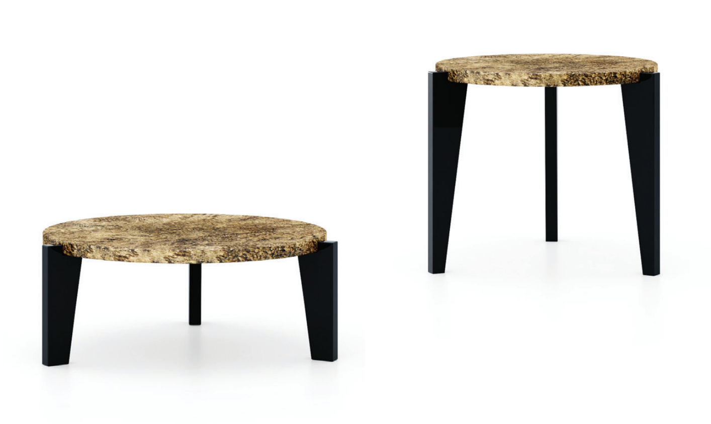 Ridge Coffee/Side Table | Dimensions: Ø 90 cm