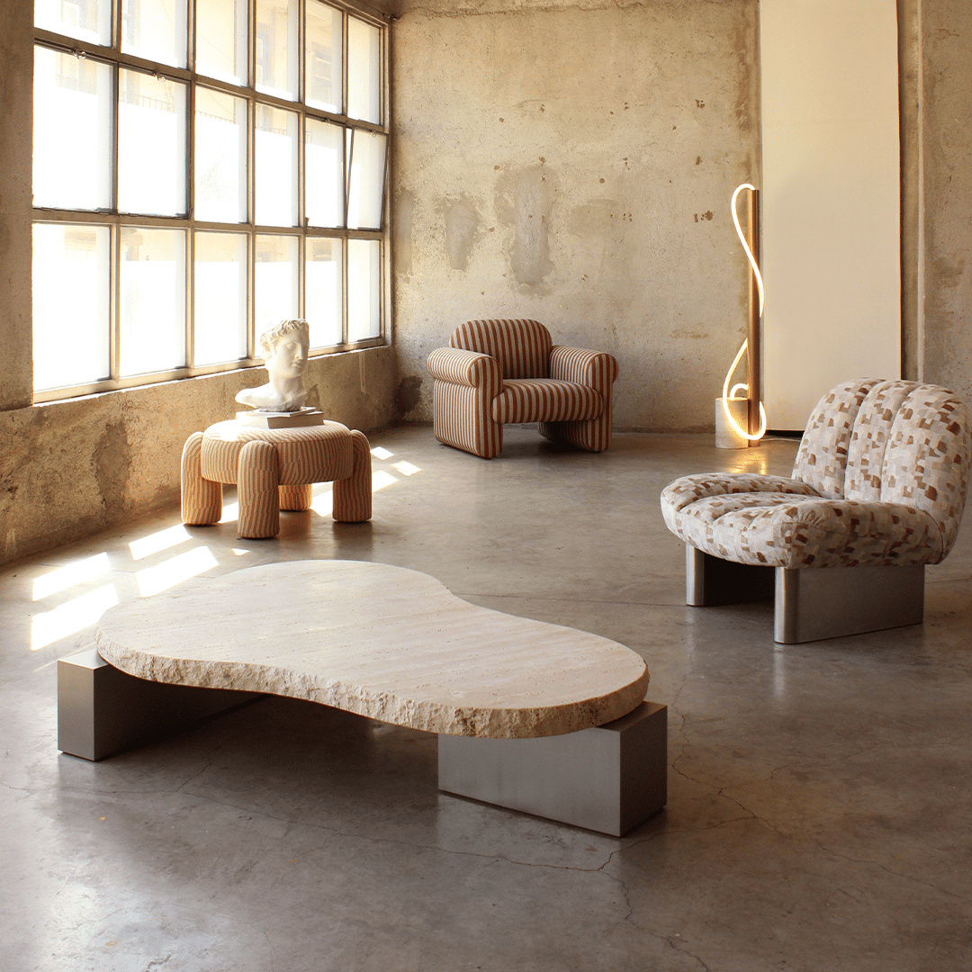 On The Rocks Crafted Coffee Table - 2