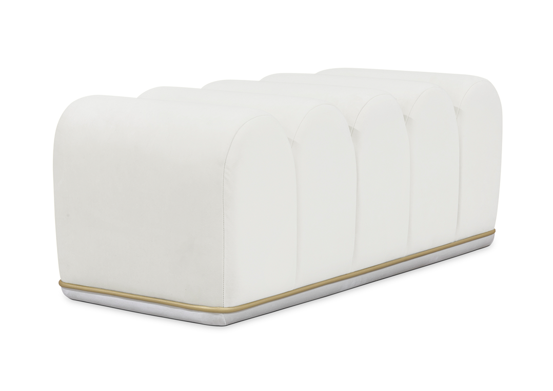 Sweet Swirl Bench (Cream)
