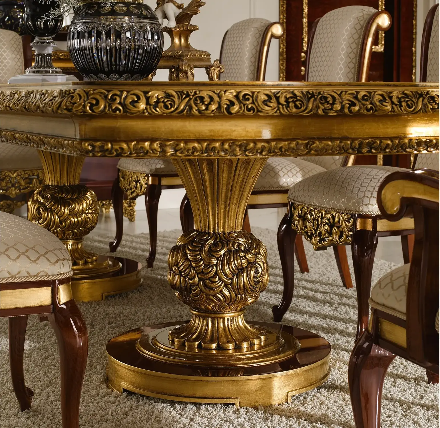 Elegance Dining Table | Configuration: Fixed