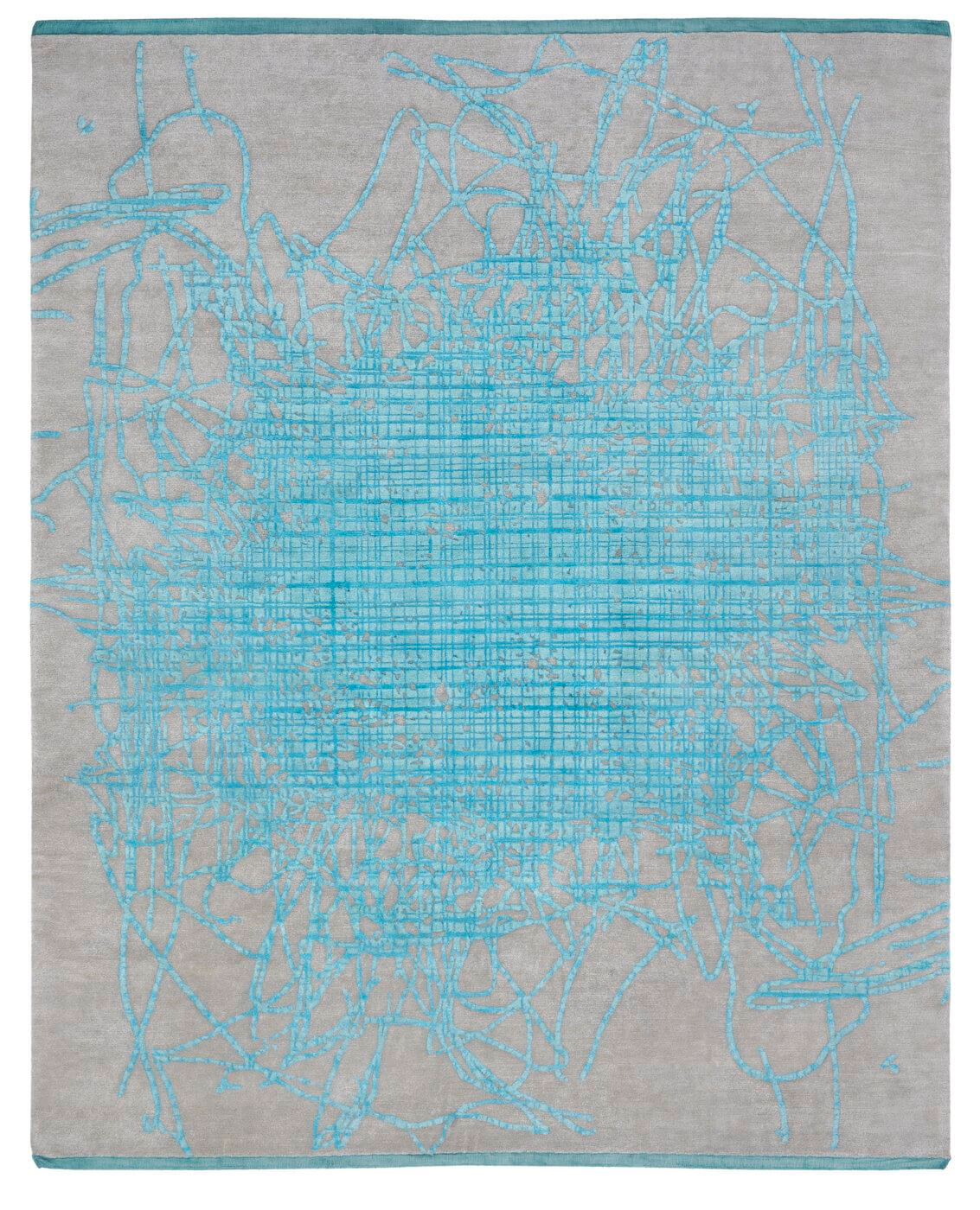 Grid Muted Rug