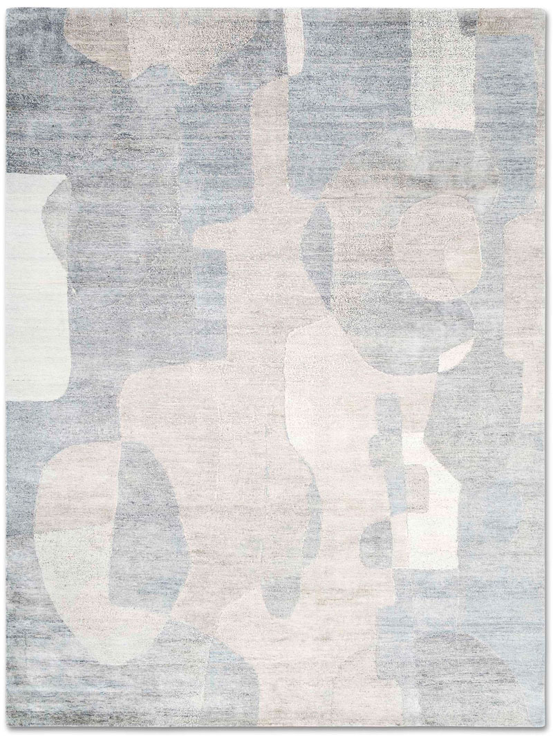 Snow Silver Rug