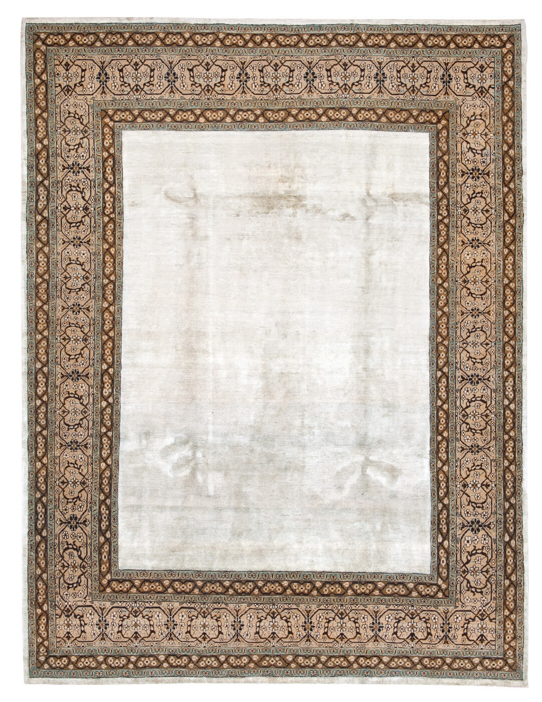 Tabriz Lexington Border Silk Rug | Size: 300 × 400 cm