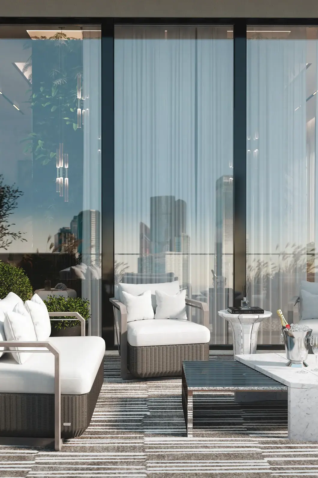 Heritage Grey Armchair - 2