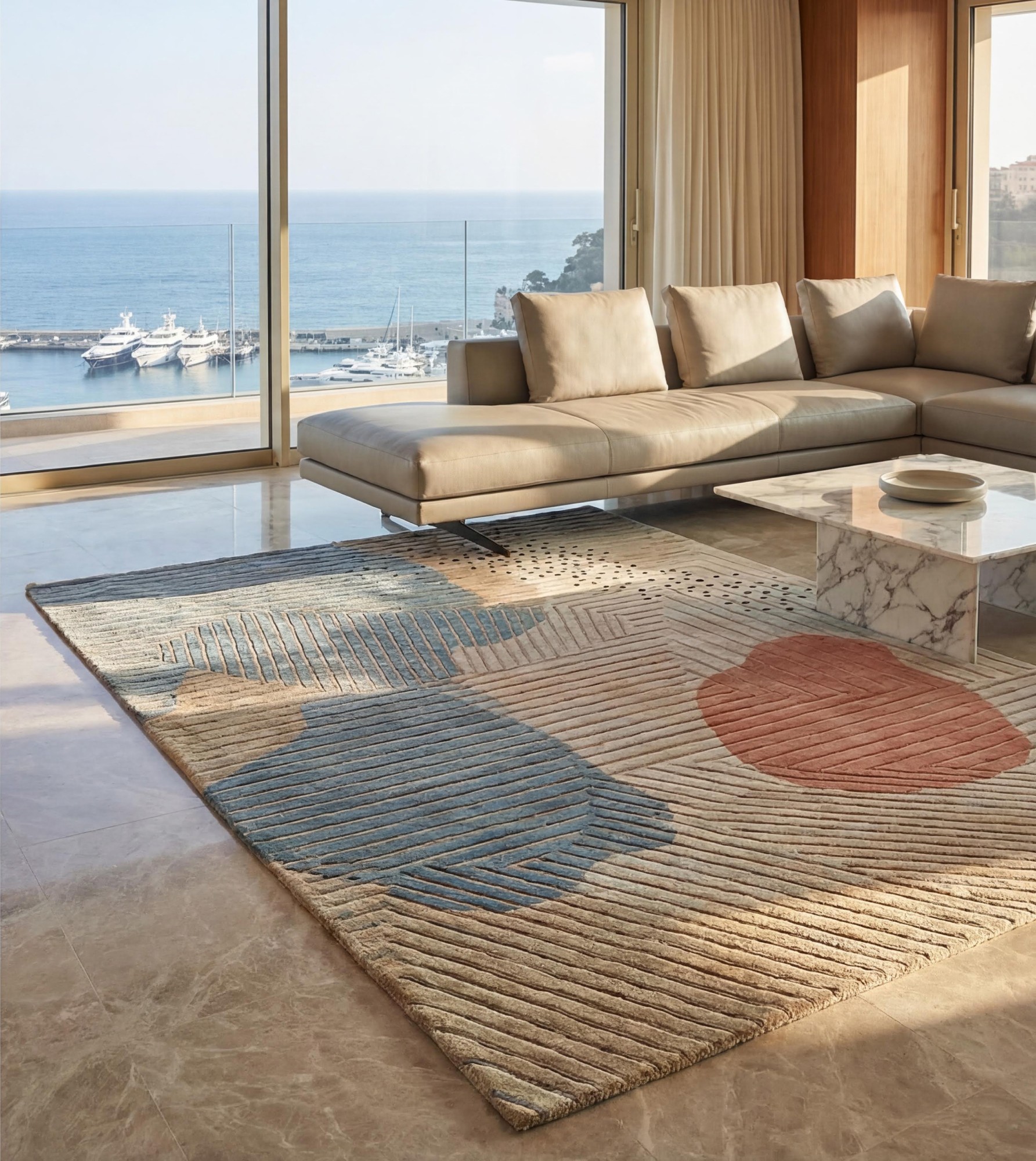Soft Pebbles Designer Rug