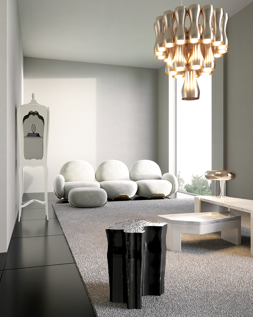 Crown Chandelier Suspension Lamp - 3