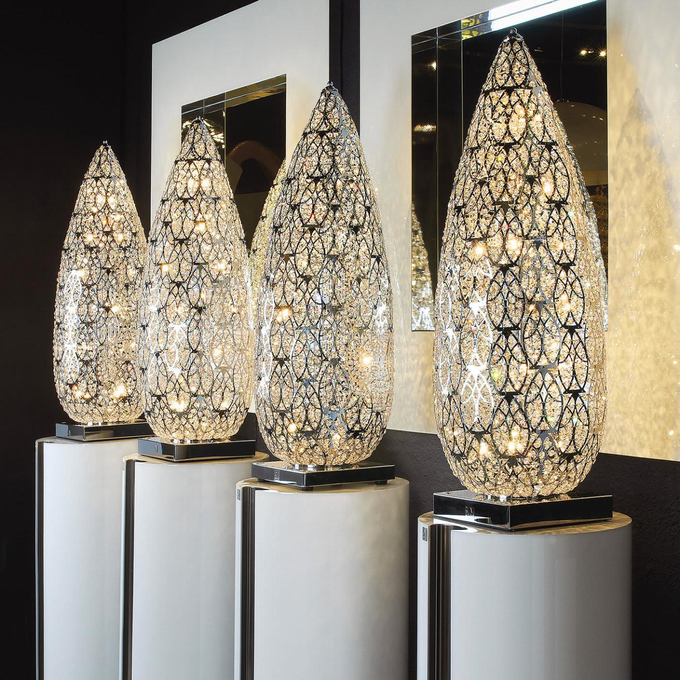 Arabesque Flame Table Lamp Italian Design