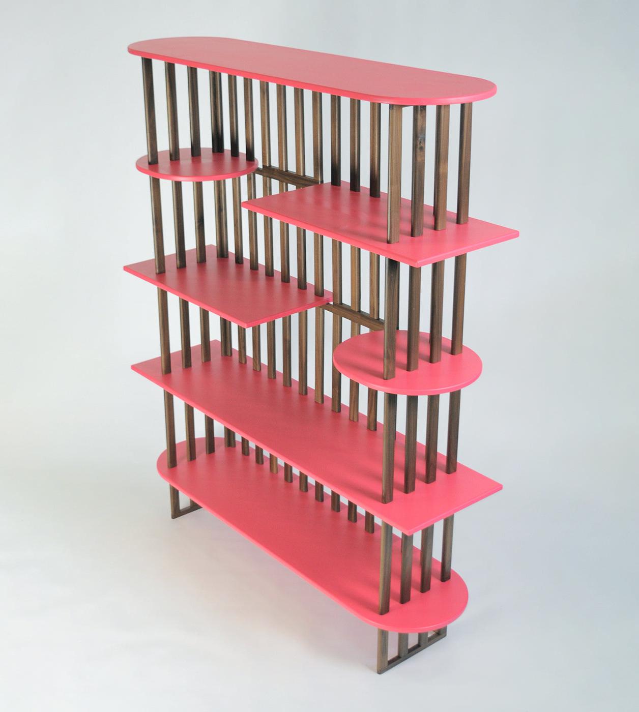Pink Bookcase