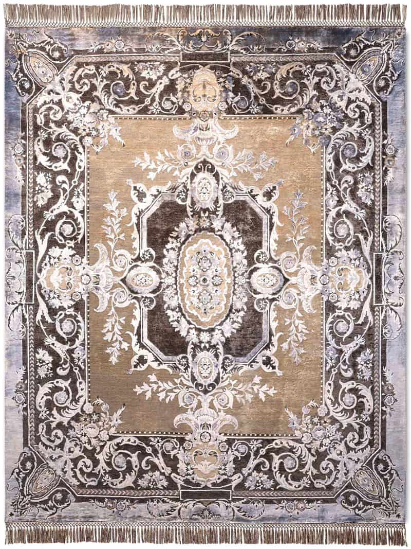سجادة «أوبوسون» بنية