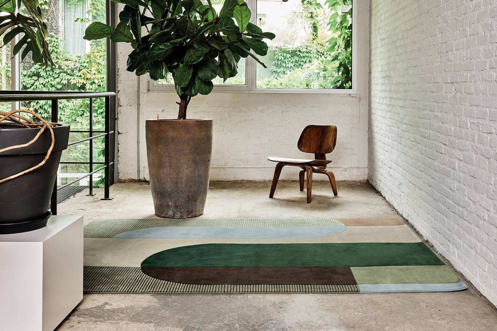 Ombres Emerald Rug | Size: 250 × 350 cm
